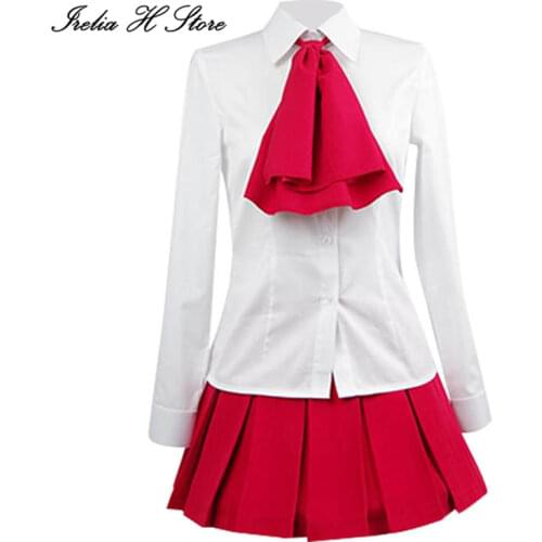 IB Cosplay ive cosplay costume school uniform cosplay shirt skirt tie