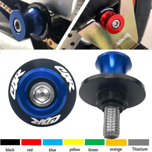 M8 Motorcycle Swing arm Sliders Spools CNC Aluminum for Honda CBR150 CBR125 CBR250 CBR400RR CBR600RR CBR1000RR CBR900RR CBR1100