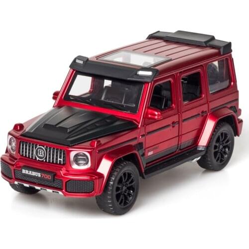 1: 32 Simulation Babos G700 Alloy Toy Car Model Childrens Birthday Gift Boy Christmas New Year Gift Red