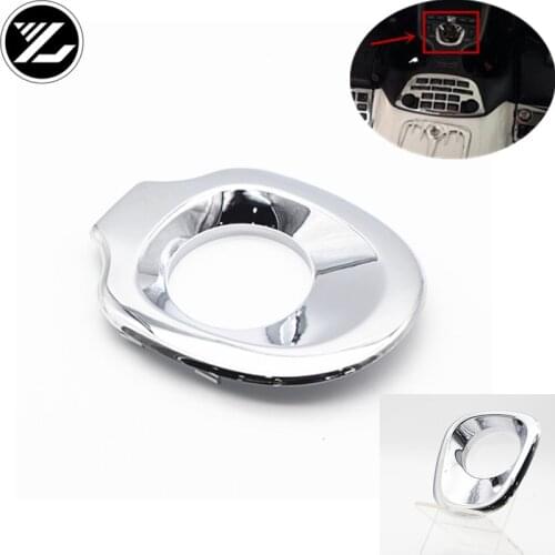 Motorcycle modified decorative parts for Honda Golden Wing GL1800 2006-2011 Key switch cover Electric door lock cover