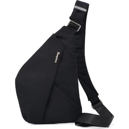 Fashion Male Chest bag Waterproof Casual Chest Pack Male Business Sling Bags Anti theft Travel Chest Pack Male 2020