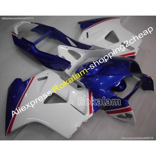 Fashion Fairing Kit For Honda 1998 1999 2000 2001 VFR800RR VFR800 VFR 800 98 99 00 01 Sports White Black Motorcycle