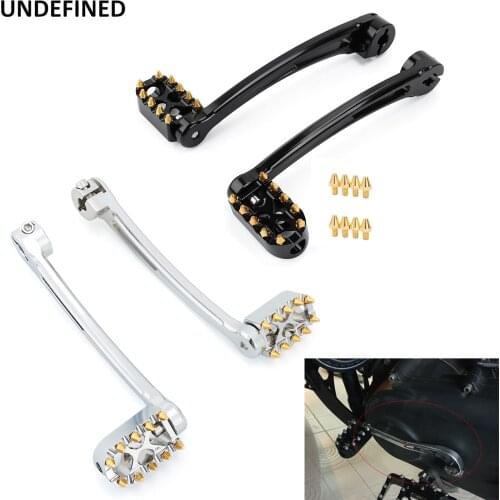 Motorcycle MX Shift Lever Shifter Pegs Toe for Harley Touring Road King Street Glide Trike 2008-2021 Softail Fatboy FL 1986-2017