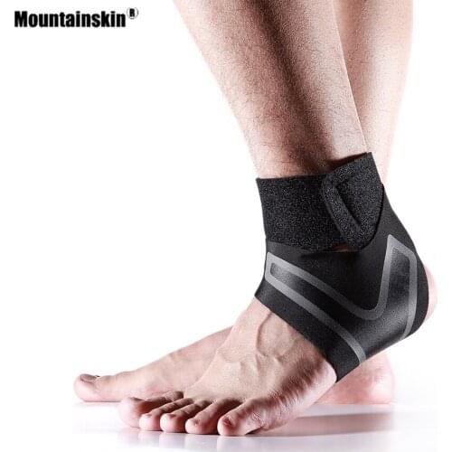 Mountainskin Men Womens Ankle Support Fitness Sports Cycling Running Pressed Basketball Fitness Convenience Heel Protector VK154