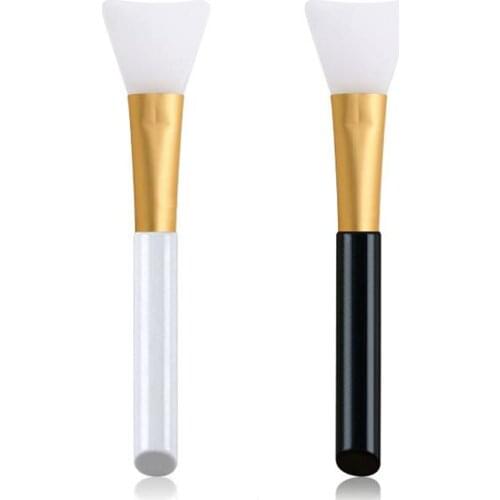 Soft Tip Silicone Mask Brush Face Brush Beauty Brush Mask Powder Tone Membrane Stick Spa Cream Brush Beauty Tool Brush
