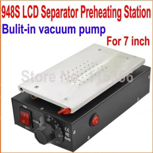 Newest Build-in Pump Vacuum 948S LCD Separator Machine Screen Repair Machine Kit for iPhone for Samsung