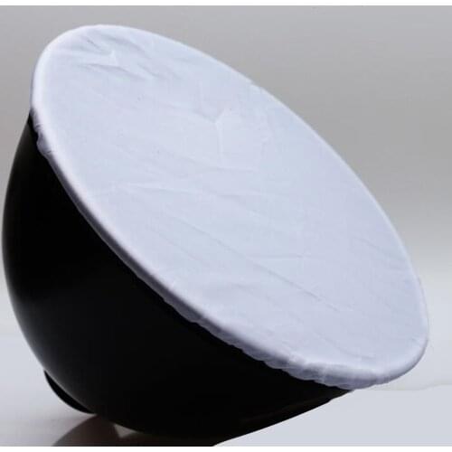 Photography Studio Lighting 7-11" Soft White Diffuser Cover Sock for 27 cm Standard Reflector Sparkle Lamp Shade