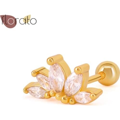 Minimalist Style 925 Sterling Silver Ear Needle Exquisite Girl Pierced Stud Earring Fashion Jewelry For Women Birthday Gifts