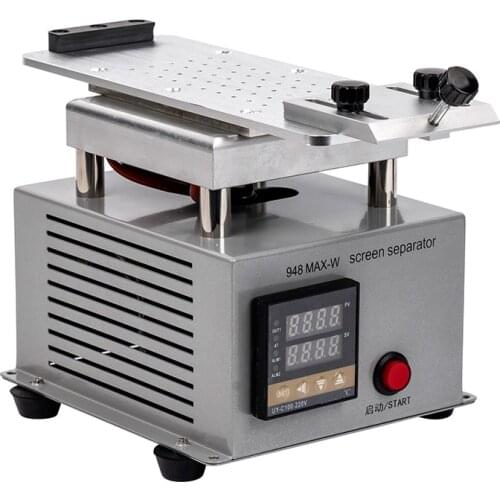 UYUE 948 MAX-W LCD Glass Touch Screen Frame Separator Machine Bezel Dismantle Machine For Phone Screen Repair Need External Pump