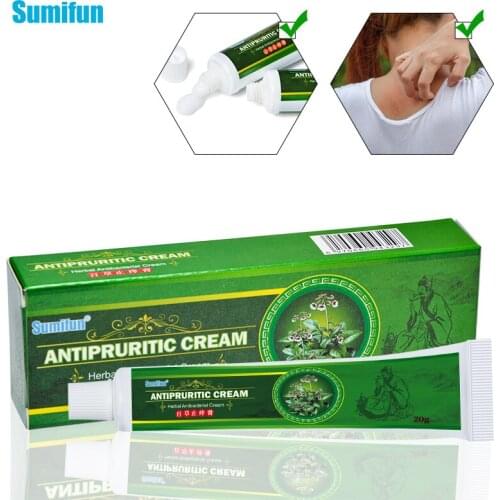 Sumifun 20g Skin Psoriasis Herbs Anti Inching Antibacterial Cream Dermatitis Eczema Ointment Fungus Infection Antipruritic Cream