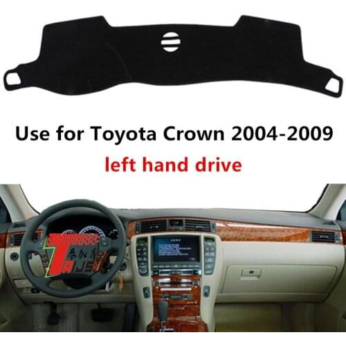 TAIJS Factory Left Hand Drive Car Dashboard Sun Shade Cover Used For TOYOTA CROWN 2004-2009