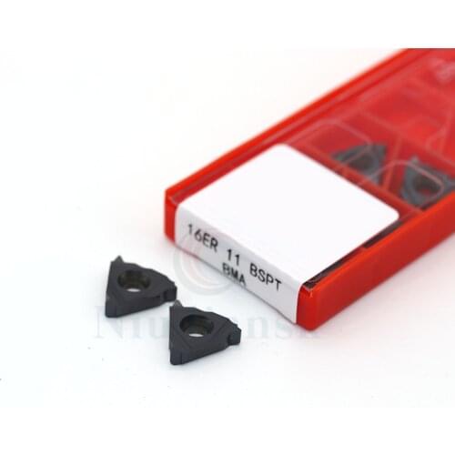 16ER 11BSPT 14BSPT 16BSPT 19BSPT BMA high quality external thread carbide insert CNC lathe turning machining 16ER 11BSPT 14BSPT