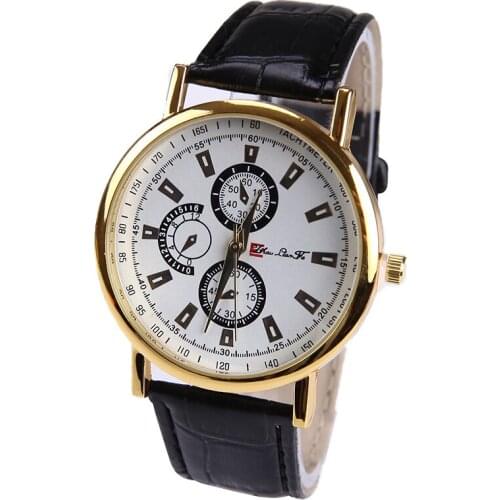 TOP Pu Leather Retro Tachymeter dial women business woman Casual dress Reloj Para Dama Carved belt A090