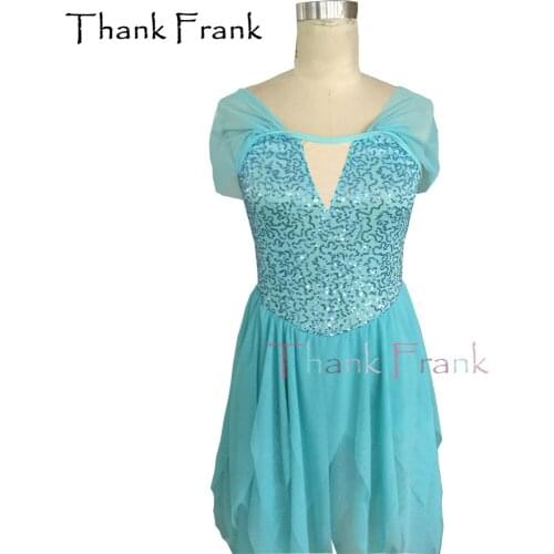 New Latin Dance Dress For Women V-Neck Sequin Kids Dresses For Girls Competition Dance Wear Adult Lyrical Latin Costume C593