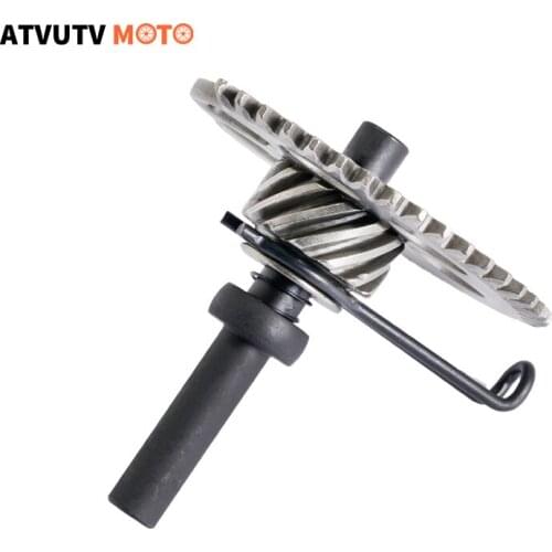 13/37T Motorcycle Kick Start Gear Shaft Gear For GY6 125cc 150cc 152QMI 157QMJ 1P52QMI 1P57QMJ Scooter Moped
