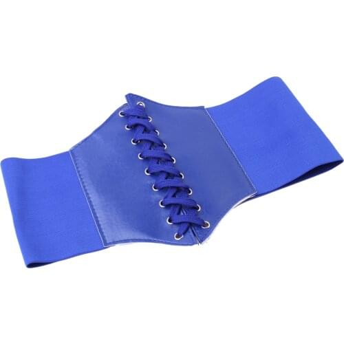 2021 Steampunk Corset Fashion Vintage Corset Belt For Women Black Gothic Blue New Solid Color High Quality Body Shapewear