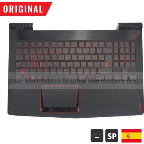 95% New Palmrest for Lenovo Legion Y520 Y520-15IKB Top Cover Upper Case with SP Spain US RU Backlit Keyboard AP13B000300