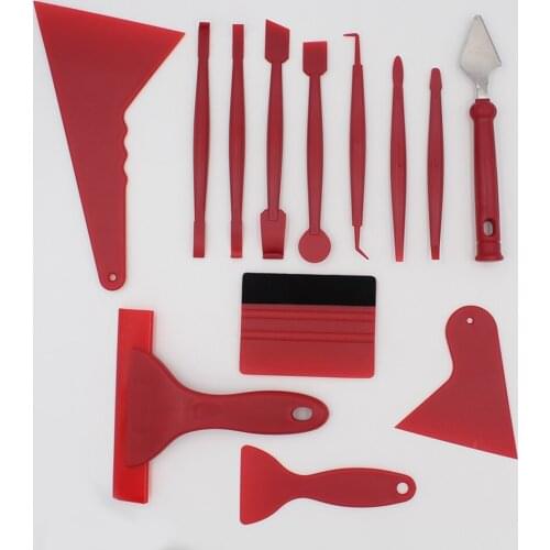 Tools Scraper Set Film Scraper Squeegee Tint Window Wrap 13* 13PC 13PCS