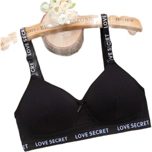 Pure Cotton Seamless Bras For Girl Push Up Lingerie Bra Wire Free Brassiere Women Underwear Intimates 32/70-38/85 AB Cup