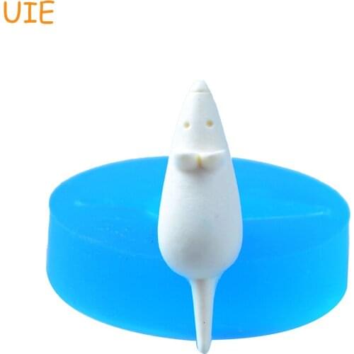 DYL053U 39mm Mouse Flexible Silicone Mold - Cake Decorating, Fondant, Chocolate, Resin Clay, Gum Paste, DIY Handmade, Food Safe