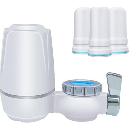 Free shipping 8 layers purification Ceramic filter for water filter purifier kitchen faucet Attach and 3 pcs Filter cartridges