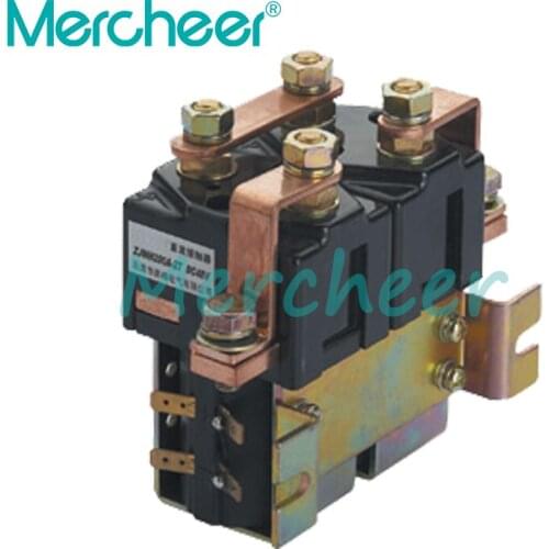 ZJWH400A 2NO+2NC 12V 24V 36V 48V 60V 72V 400A DC Contactor for motor forklift handling drawing wehicle car