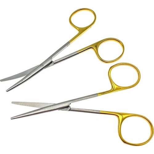 Golden handle Needle clamp pliers Surgical forceps Double eyelid cosmetic plastic surgery Needle holder
