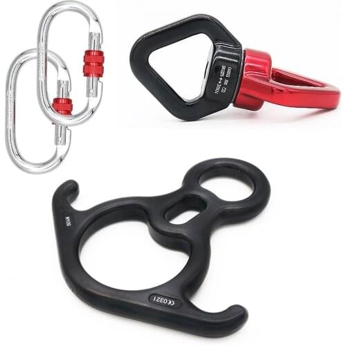 Hardware for Aerial dance set aerial silk swivel climbing Yoga Accessories Fly Aerial Silks and hammock swing Accessories