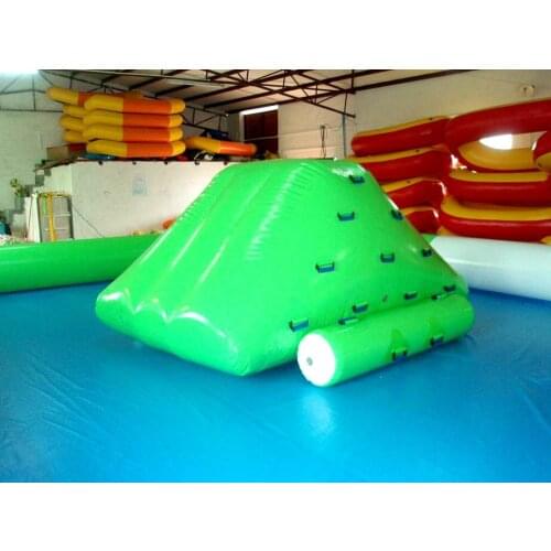 Small aqua amusement park water inflatable iceberg