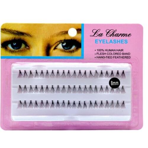 10D Eyelashes Bundles Natural 60 Clusters Human Hair Individual Eyelash Lashes Cilios Eyelash Extension