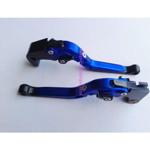 New For Suzuki Maruti GSX-R600 GSXR600 GSXR 600 2006-2010 motorcycle motorbike CNC Foldable Extendable brake&Clutch Levers Blue