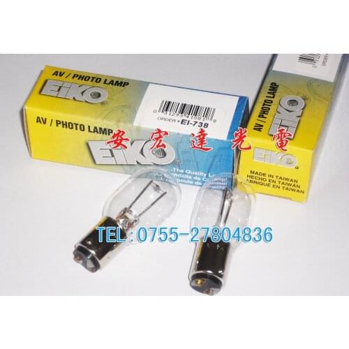 Time-limited New Arrival Transparent Tungsten Halogen Lamp Lampara Piloto Eiko Microscope Bulb E1-738 6v5w Tb-1