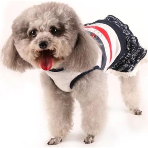 Pet Cat Dog Dress clothes Sexy Fashon Pet Evening Dress Spring and Autumn Pet Dress