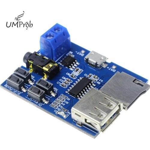 Mp3 lossless decoding board comes with power amplifier board mp3 module DIY mp3 decoder TF card U disk decoding player