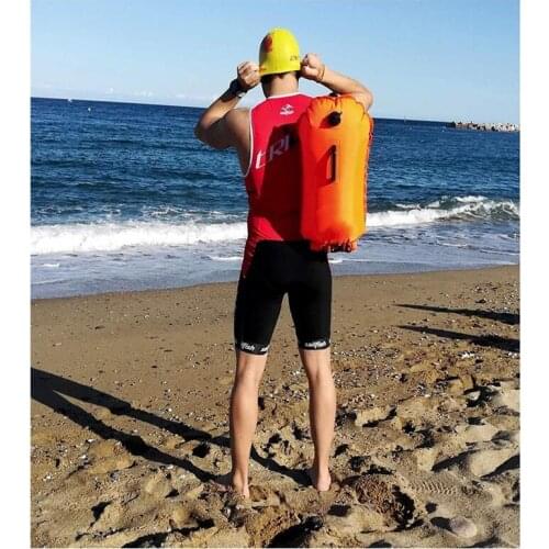 Outdoor Swimming Buoy Multifunction Swimming Drift Bag Swimming Float Waterproof PVC Lifebelt Water Sports