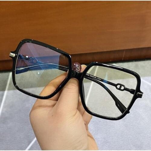 Retro Rectangle Eyewear Clear Glasses Spectacles Optical Eye Glasses Frames for Women Transparent Eyeglasses Frame Fake Glasses