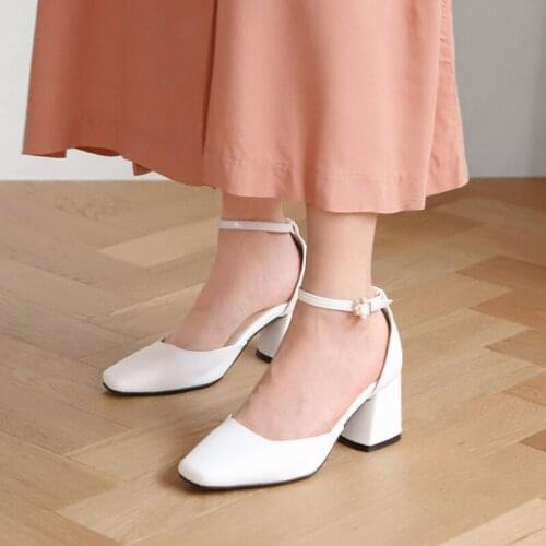 Korean Style Pointed High Heel White Wedding Shoes Bridal Shoes Size Shoes 33-43 Sizes Dress Party Shoes Zapatos De Mujer