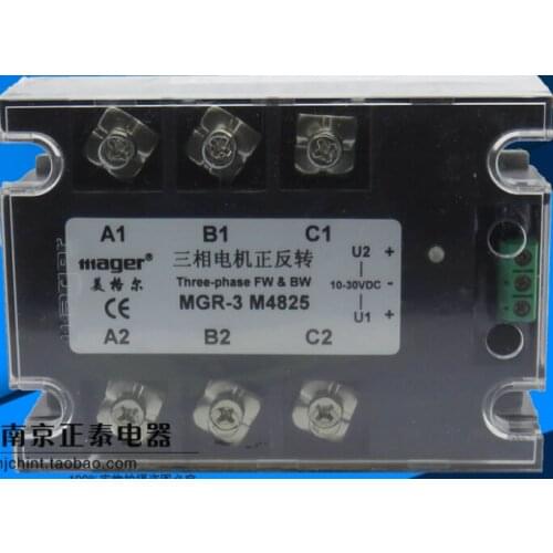 Mager Three-phase motor reversing Solid State Relays 25A MGR-3 M4825
