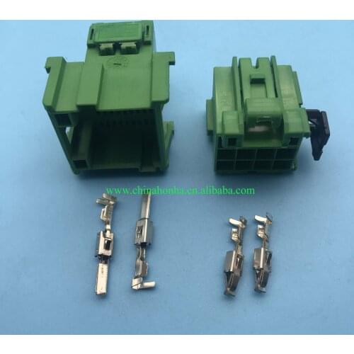 5 pcs AMP tyco TE 12 pin way male 1-967627-1 female 1-967622-1 electric auto connector wire harness housing plug