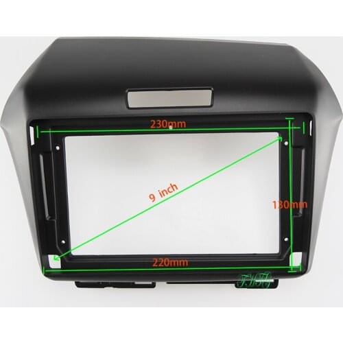 9 INCH Car Audio Frame GPS Navigation Fascia Panel Car dvd Plastic Frame Fascia is suitable for 2013 HONDA JADE