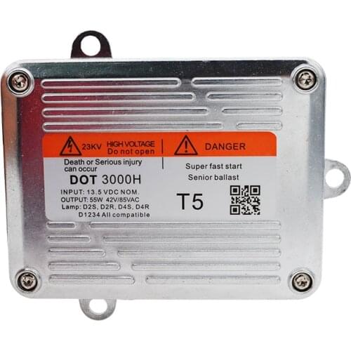 SKYJOYCE Car Headlight Xenon 55W DLT HID Ballast Fast Bright Electronic HID Ignition Blocks For 12V 55W HID Replacement Bulb Kit