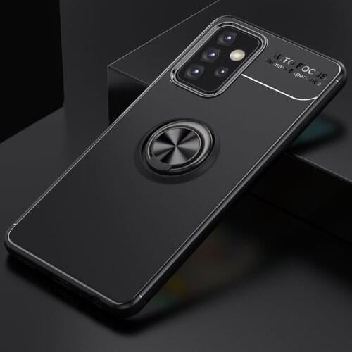 A52 Finger Ring stand case for Samsung Galaxy A72 Case Cover Car Holder Stand Silicone Cover for Galaxy A 52 Capa