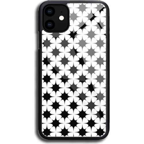 Black And White Polka Dot Phone Case Rubber phone cases for iPhone 12 11 Pro Max XS 8 7 6S Plus X SE XR 12 Mini Cover