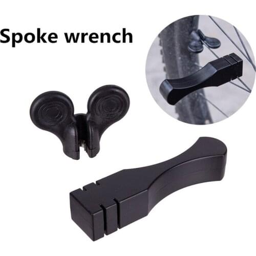 Bicycle spoke wrench holder wheel correction tool Spoke adjustment positioning wrench