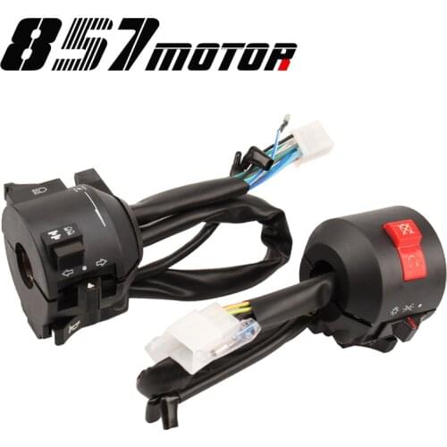 Headlight Left Right Turn Signal Horn Lgnition Start Switch handle Button Assembly For HONDA CMX250 C CA250 Rebel 1996-2012