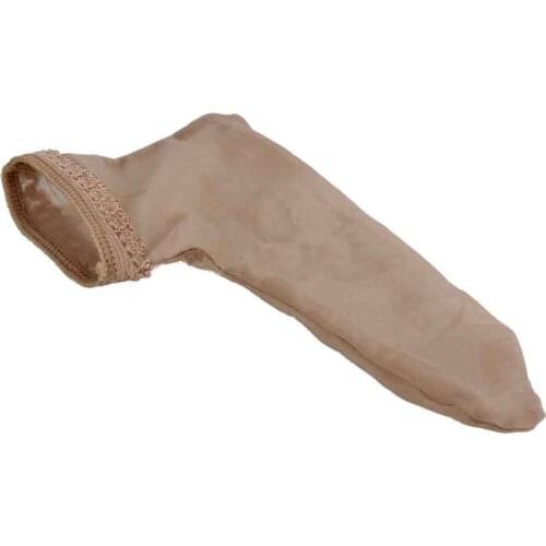 HOT Sheer Lace Pantyhose Cover Mens Thongs G-string Pouch Sexy Mens Boxer Brief Stretch Underwear Shorts Penis Sheath Knickers