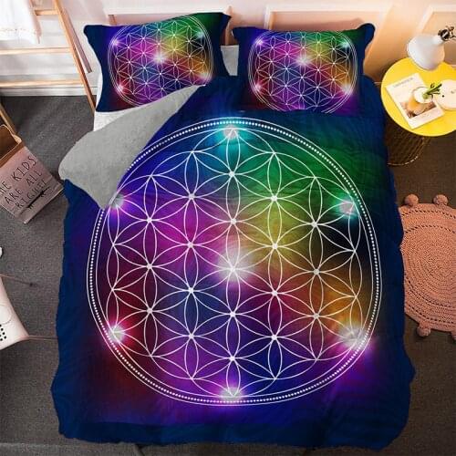 Hot Mandala Bedding Set Indian Duvet Covers Sets Quilt Cover Soft Fabric King Queen Size Home Textile
