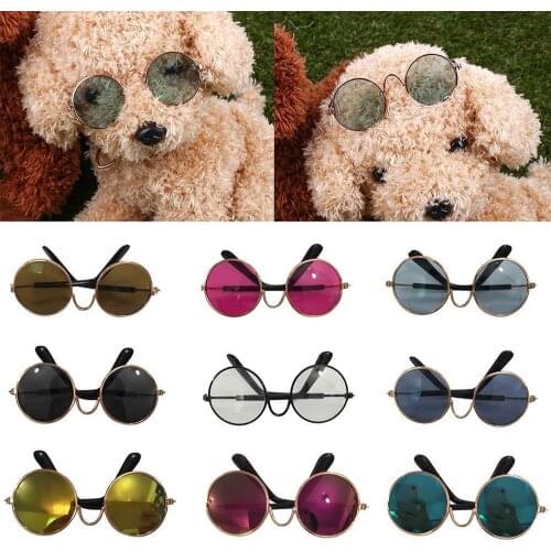 Cool Pet Glasses Multicolor For Pet Product Small Dogs Puppy Cat Sunglasses Eye Protection Photos Props Accessories Pet Supplies