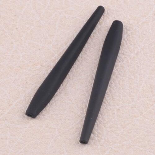 LETAOSK Black Rubber Sunglasses Ear Sock Anti-slip Fit for Oakley CROSSHAIR 2.0 OO4044