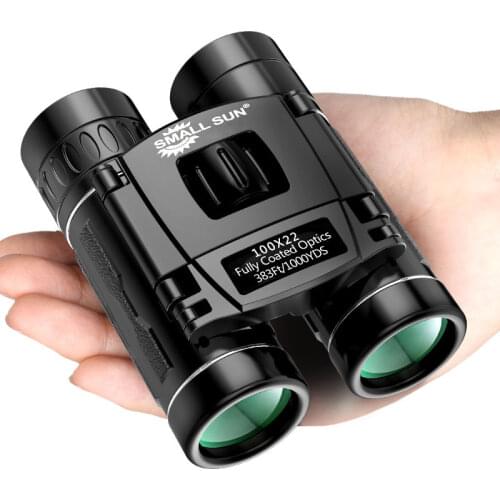 Mini Portable Zoom HD 50000M Telescope Binoculars Powerful 500x22 Folding Long Range Low Light Night Vision Professional